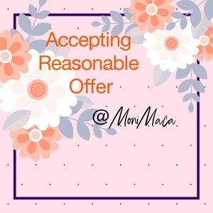 MAKE ME A OFFER 🌸